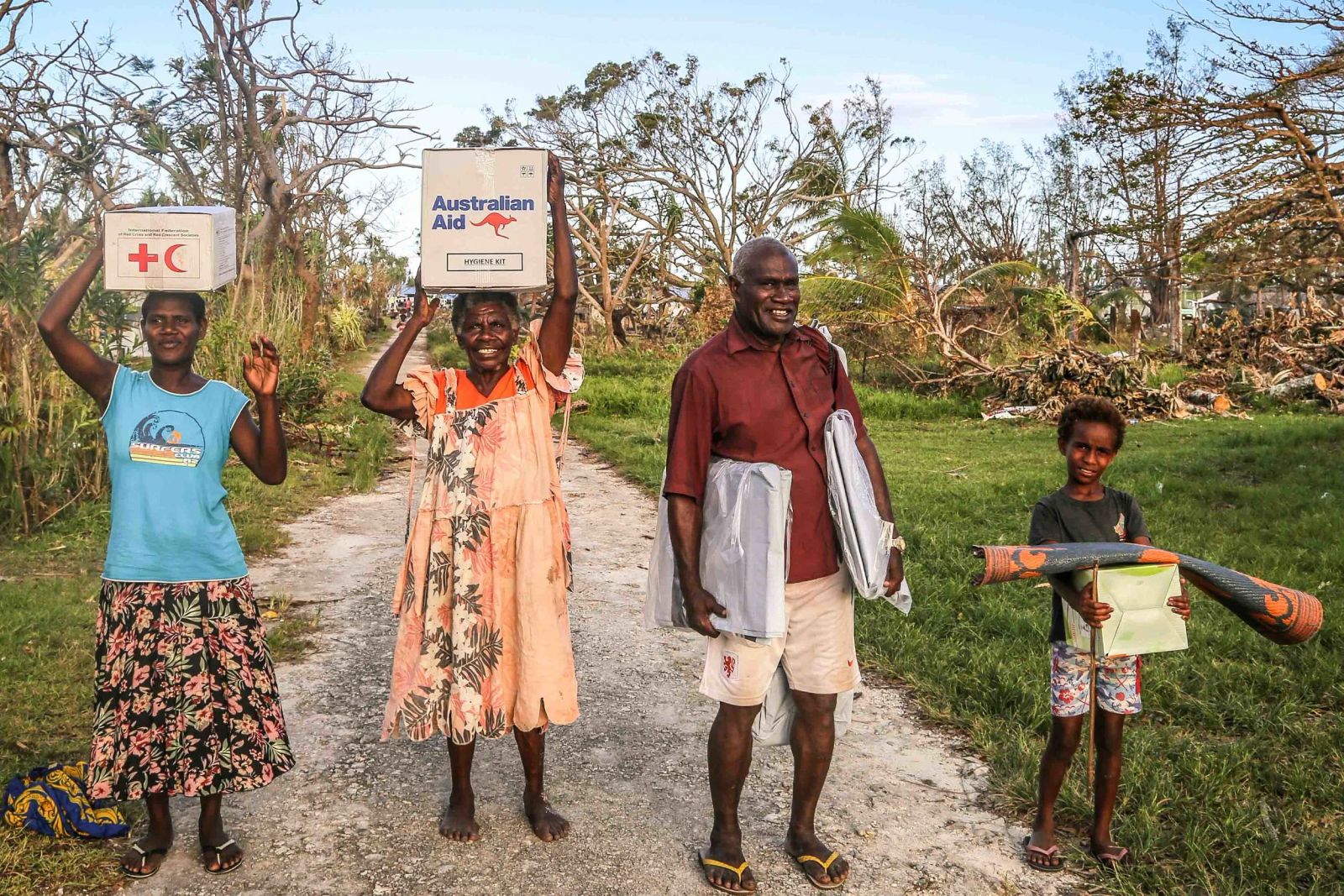 44,000 people reached since Cyclone Pam