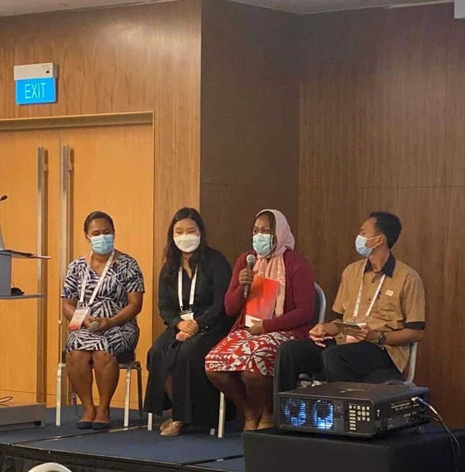 Lindah Peter - Resilience, Health and WASH Coordinator, Presenting on behalf of the VRCS.