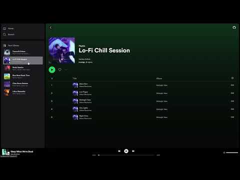 Spotify UI Clone