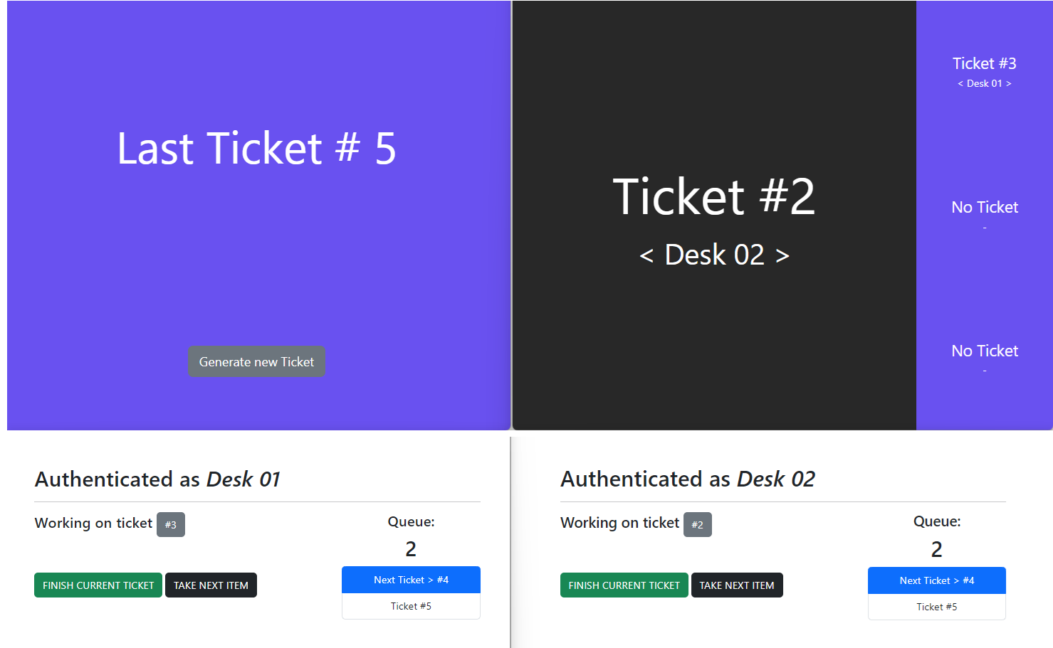 Queue Application