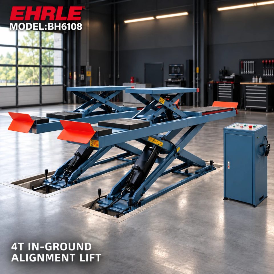 EHRLE BH6108 4T In-Ground Alignment Scissor Lift