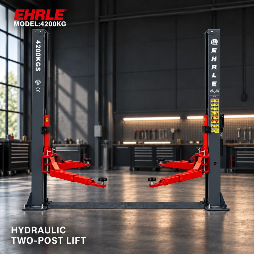EHRLE 4200KG 4.2T Hydraulic Two-Post Car Lift