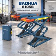 EHRLE 6105B 3.5T recessed double-scissor lift