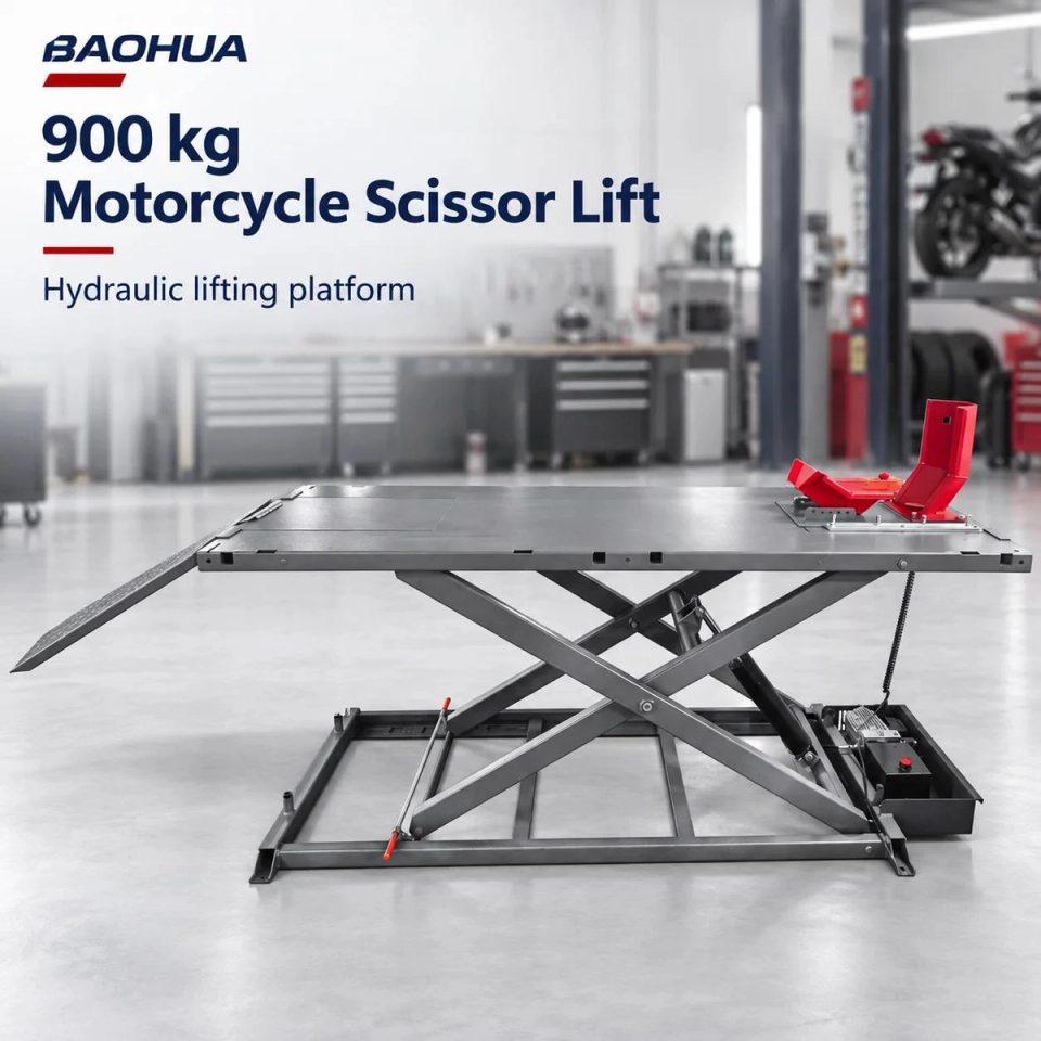 EHRLE BH-900 900 kg motorcycle scissor service lift