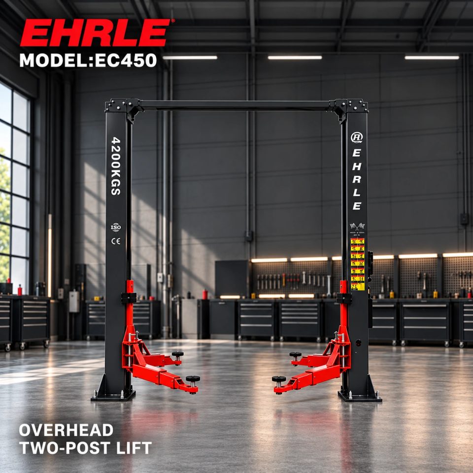 EHRLE EC450 4.2T overhead two-post lift