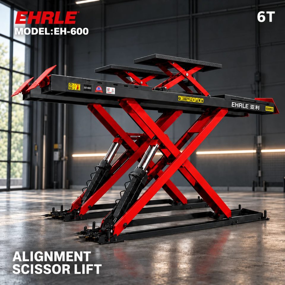 EHRLE EH-600 6T Wheel Alignment Scissor Lift