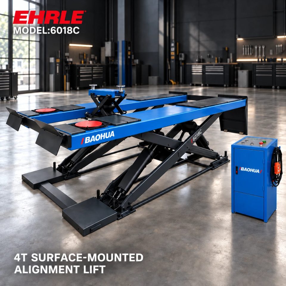 EHRLE 6018C 4T Surface-Mounted Alignment Scissor Lift