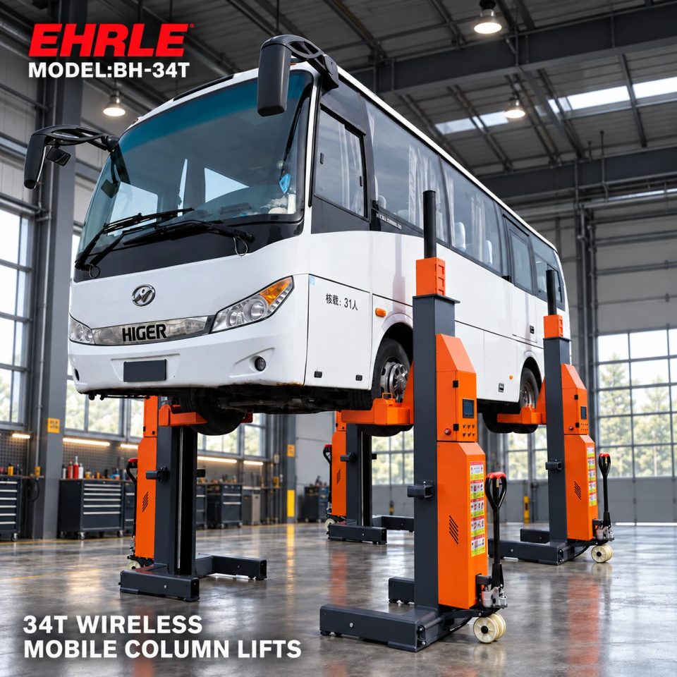 EHRLE BH-34T 34T Wireless Mobile Column Lift Set