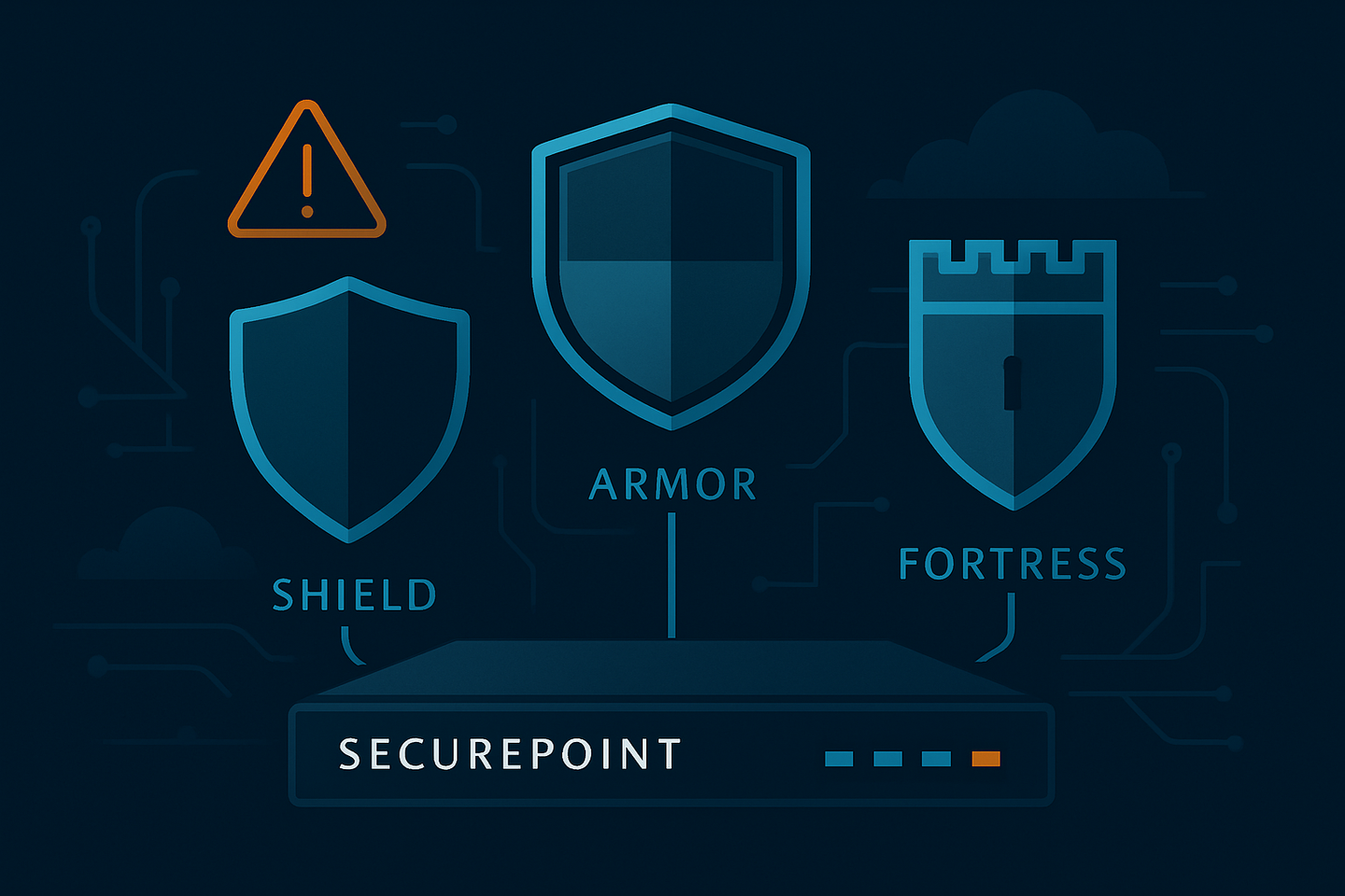 Securepoint stellt neue IT-Sicherheitspakete Shield, Armor und Fortress vor