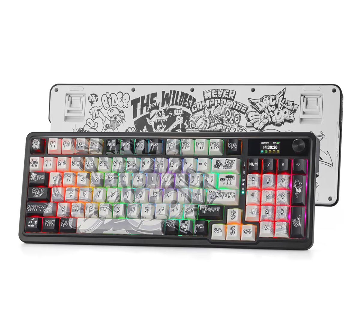  Redragon K719 PRO Wireless Gasket Gaming Keyboard w/Hype Screen & Knob product image