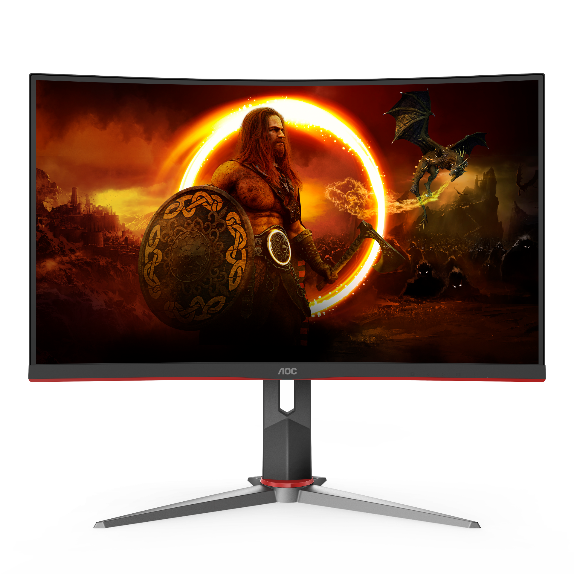 AOC C27G2Z 27" 280hz Curved Gaming Monitor product image