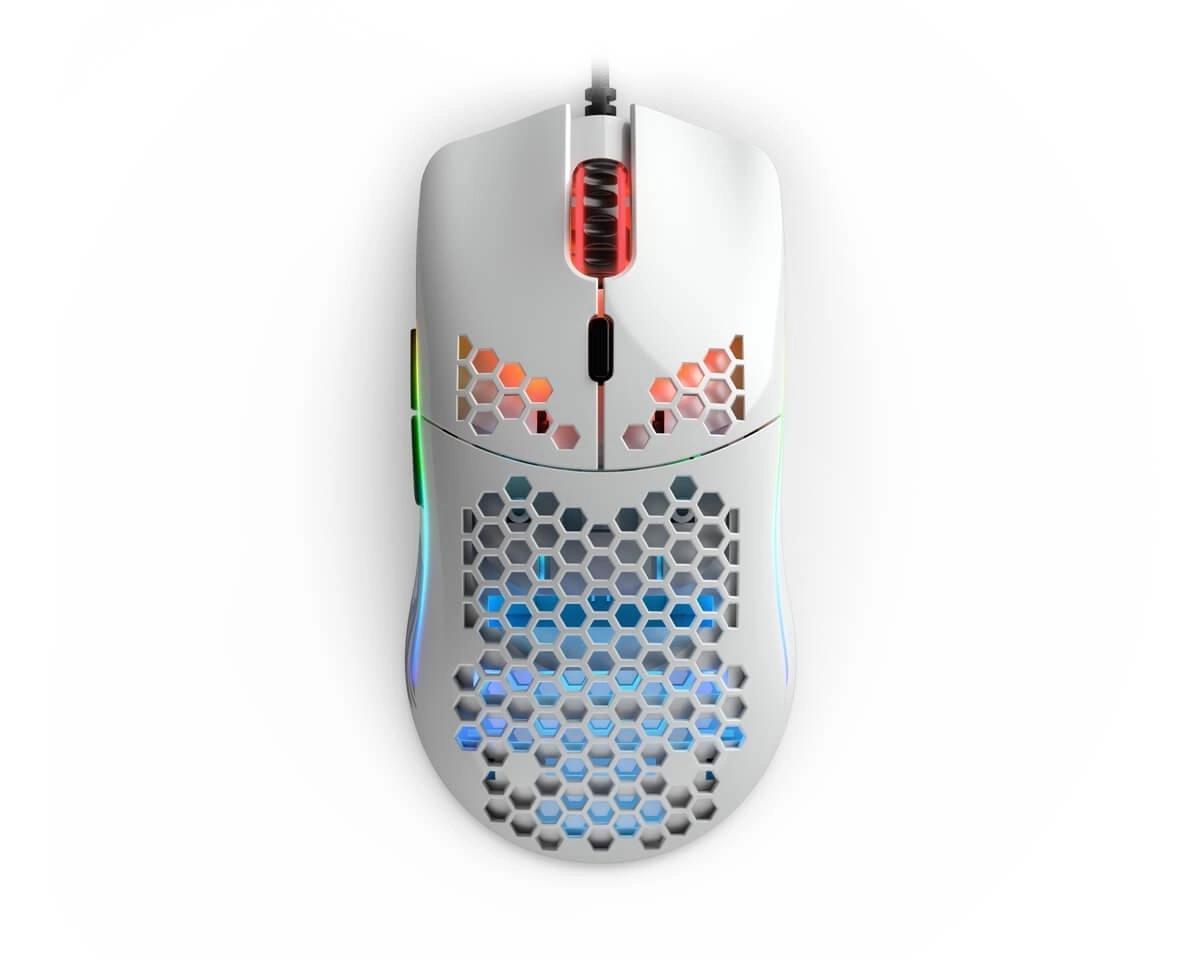 Glorious Model O Minus Wired Gaming Mouse Glossy White product image