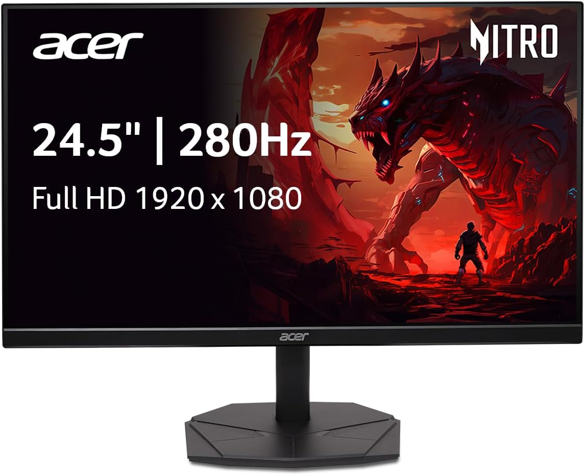 Acer Nitro 24.5″ Full HD 280Hz Gaming Monitor product image