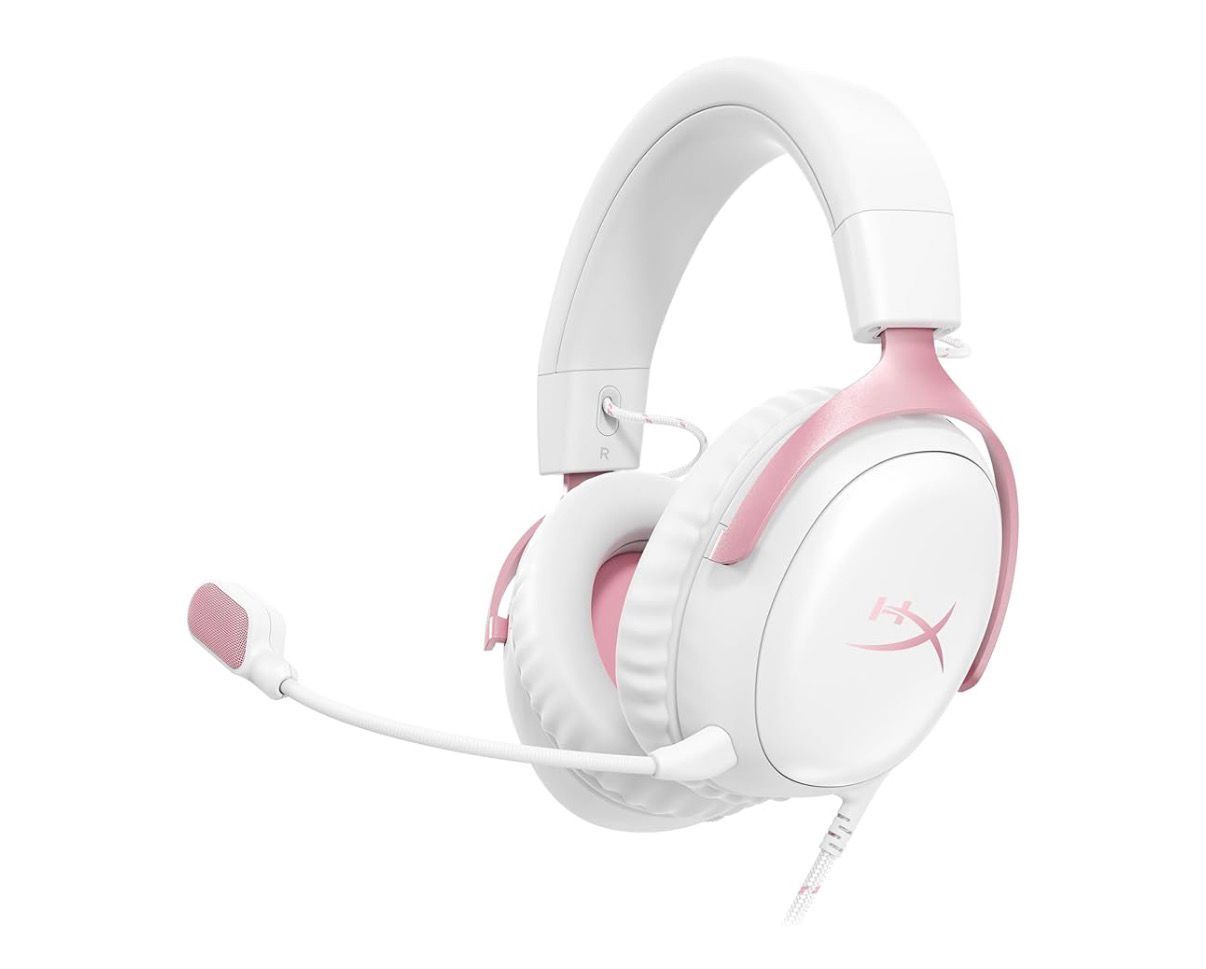  HyperX Cloud III – Wired Gaming Headset Pink product image
