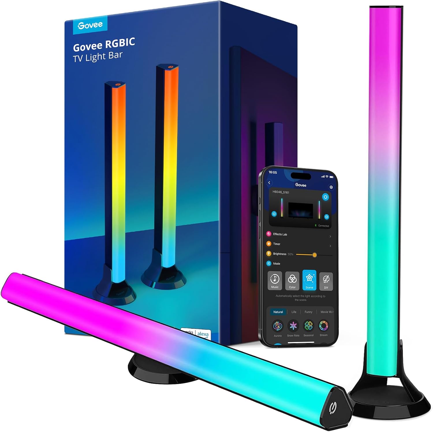 Govee RGBIC 15" Light Bars (Black) product image