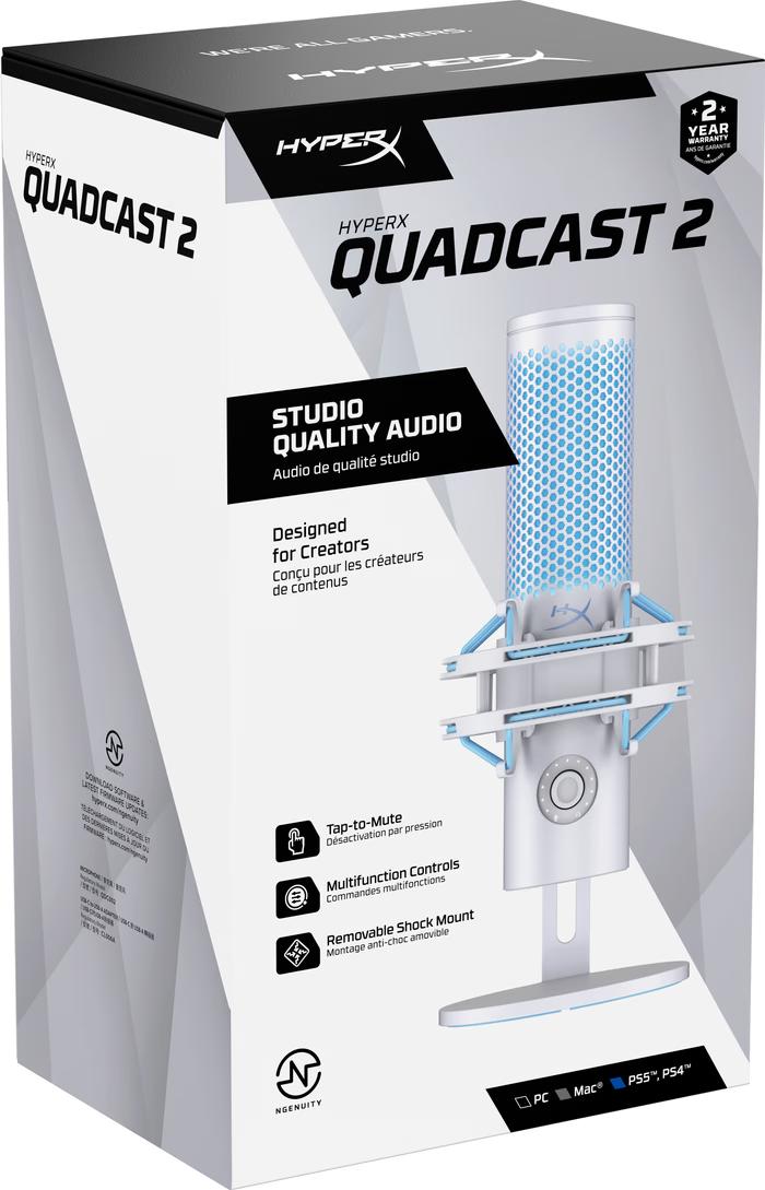 HyperX Quadcast 2 Frost product image