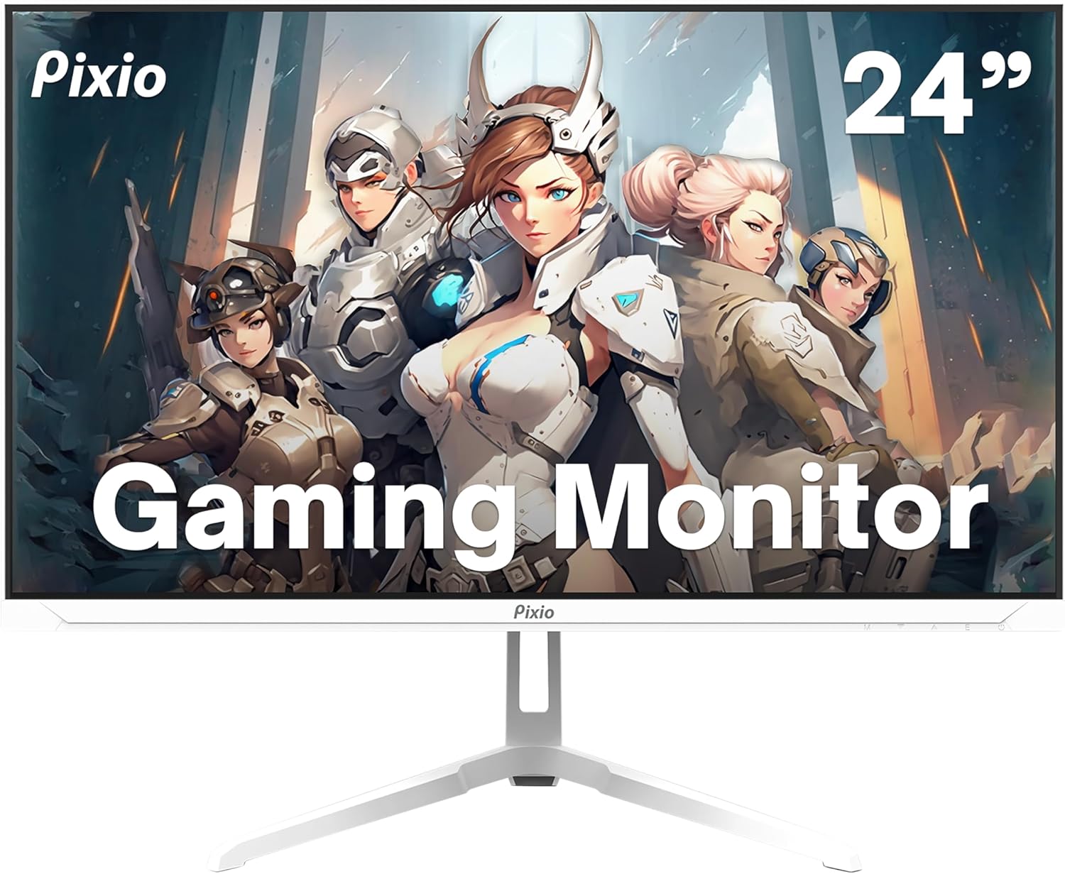 Pixio PX248 Wave White 200HZ 1080P Gaming Monitor product image