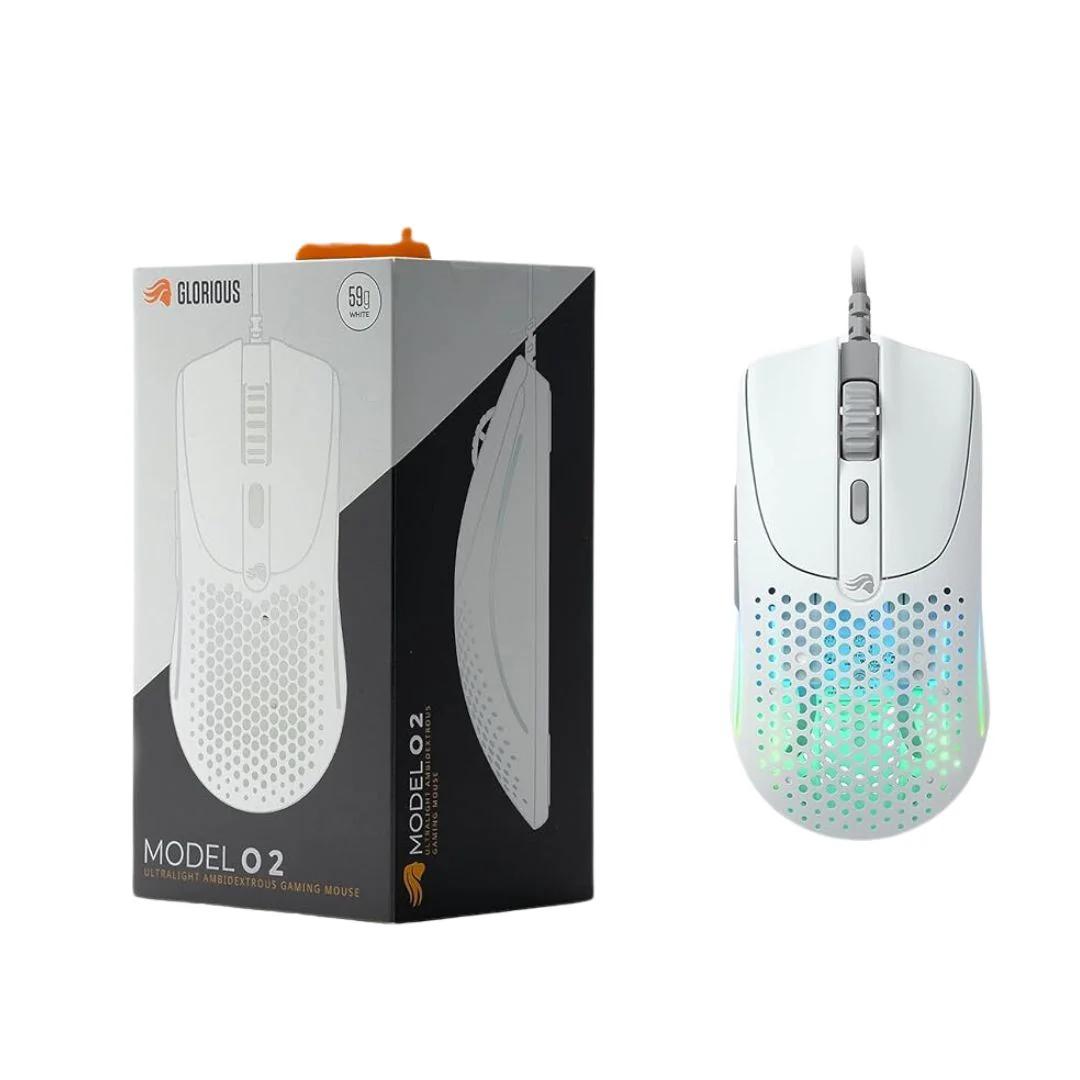 Glorious Model O2 Wired Gaming Mouse White product image