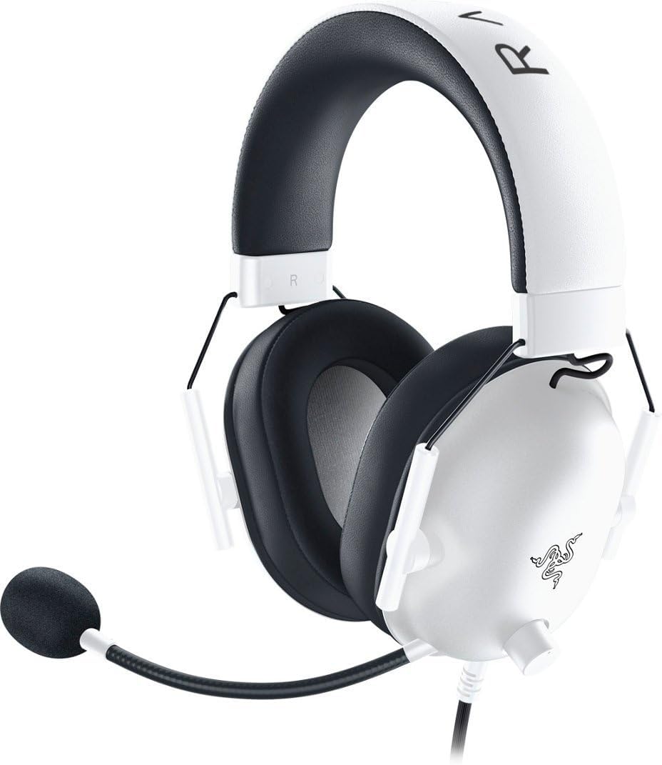 Razer Blackshark V2X White Gaming Headset product image