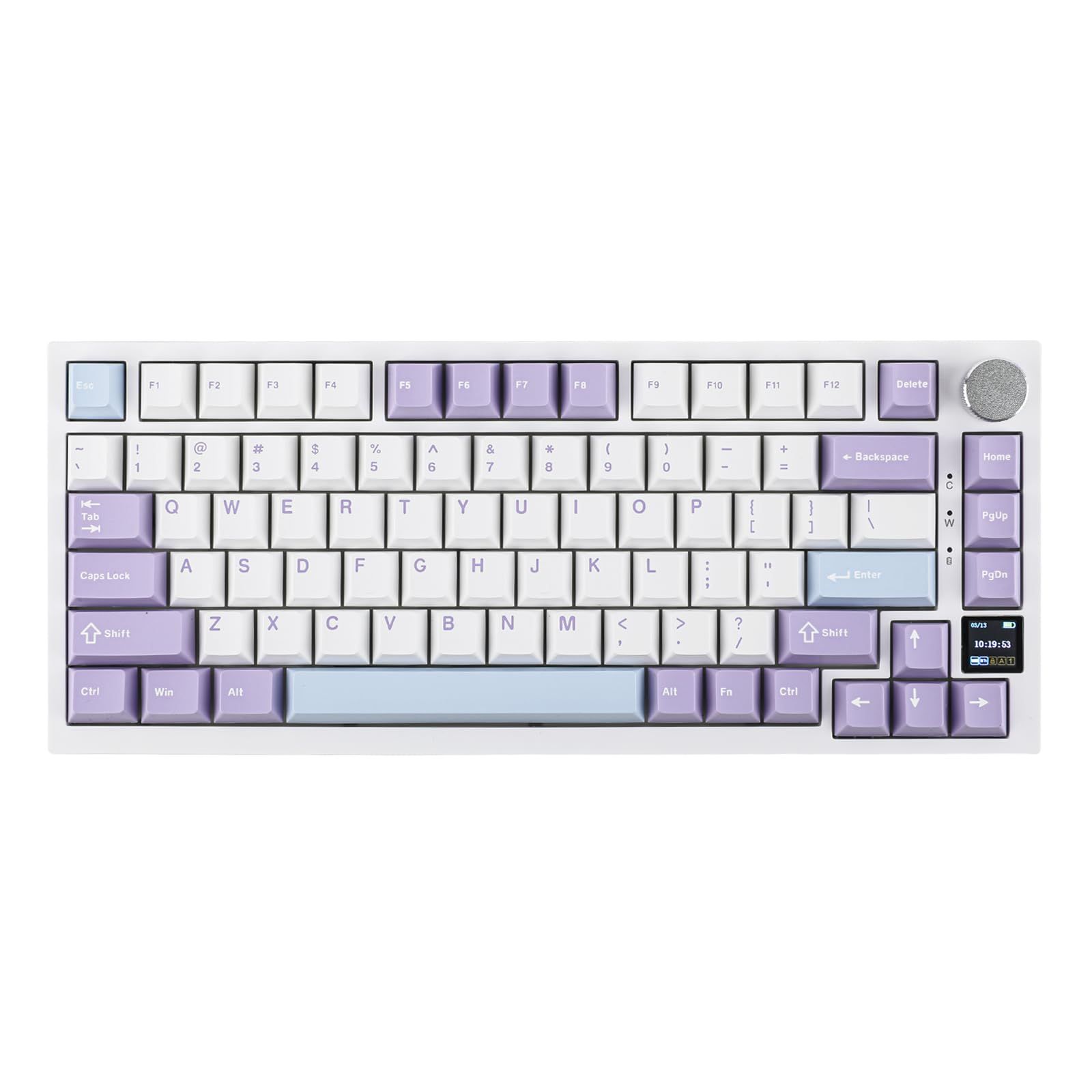 EPOMAKER Ajazz AK820 Pro 75% Wireless Mechanical Keyboard Purple