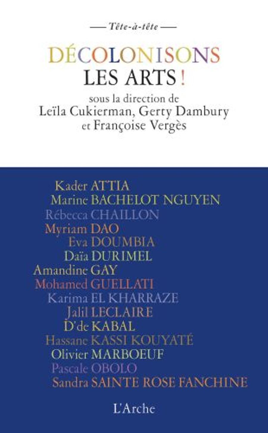 Couverture de Décolonisons les arts