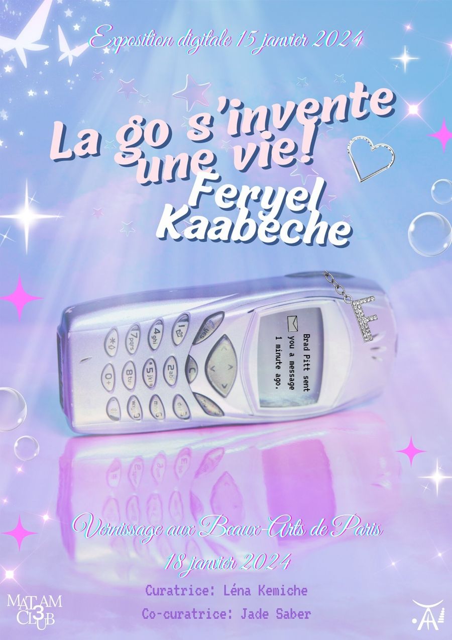 Affiche — La Go S'invente une Vie, Feryel Kaabeche