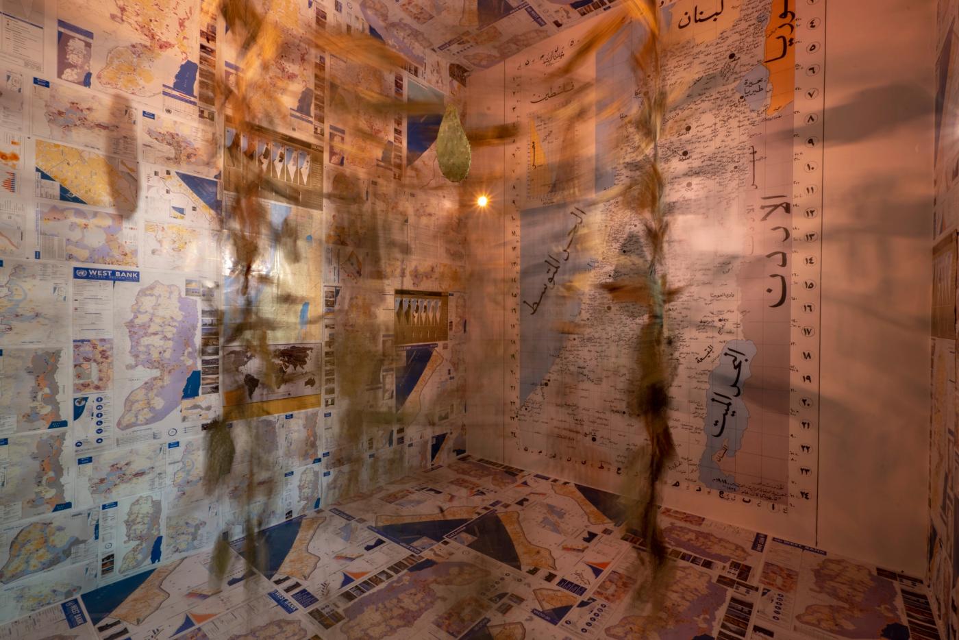 Roadmap to Elimination - Rana Bishara, 2006- On Going. Was exhibited last at the Palestinian Museum