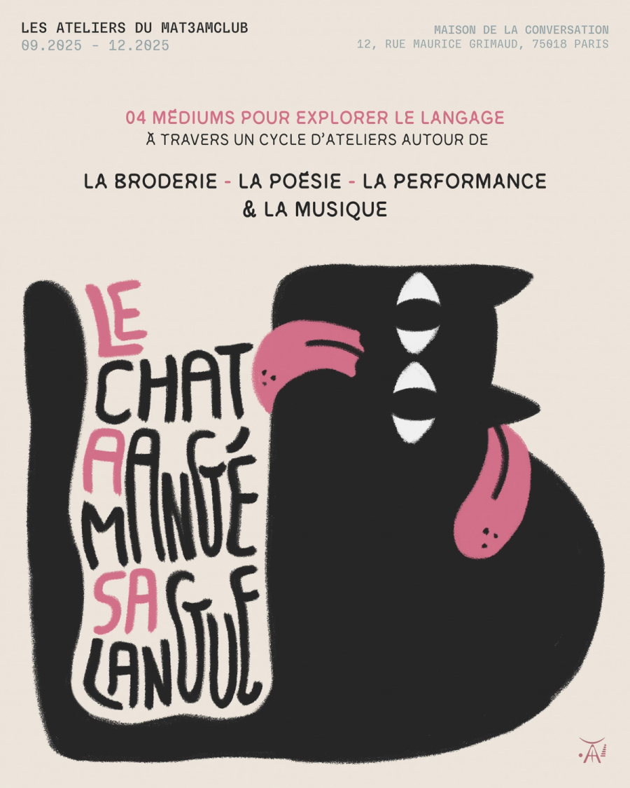 Affiche — Le Chat a Mangé sa Langue