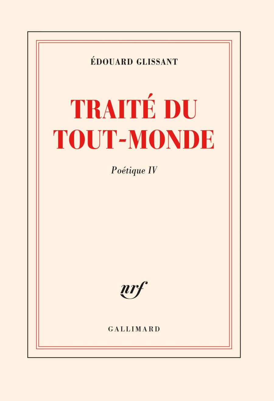Couverture de Traité du tout monde