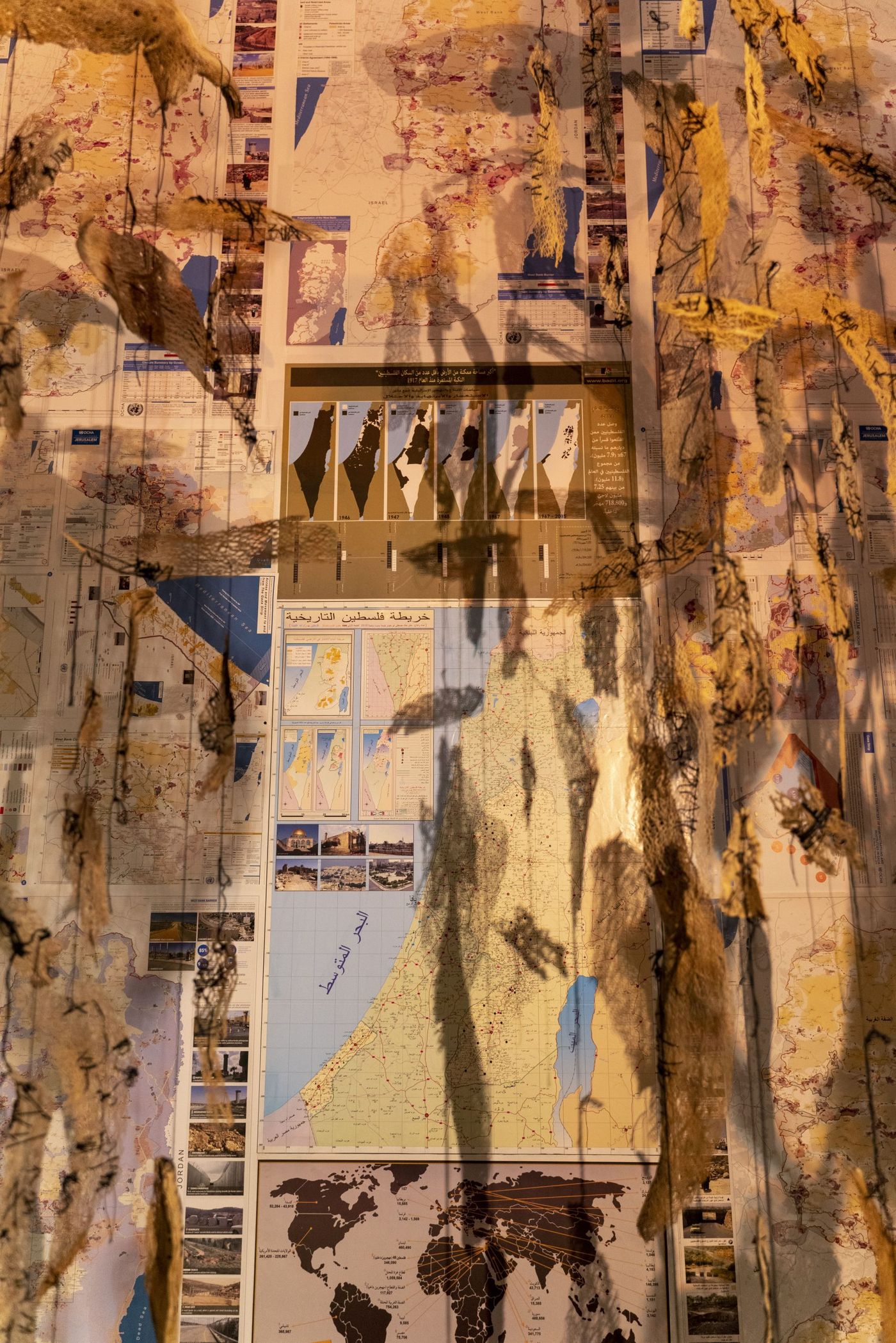 Roadmap to Elimination - Rana Bishara, 2006- On Going. Was exhibited last at the Palestinian Museum