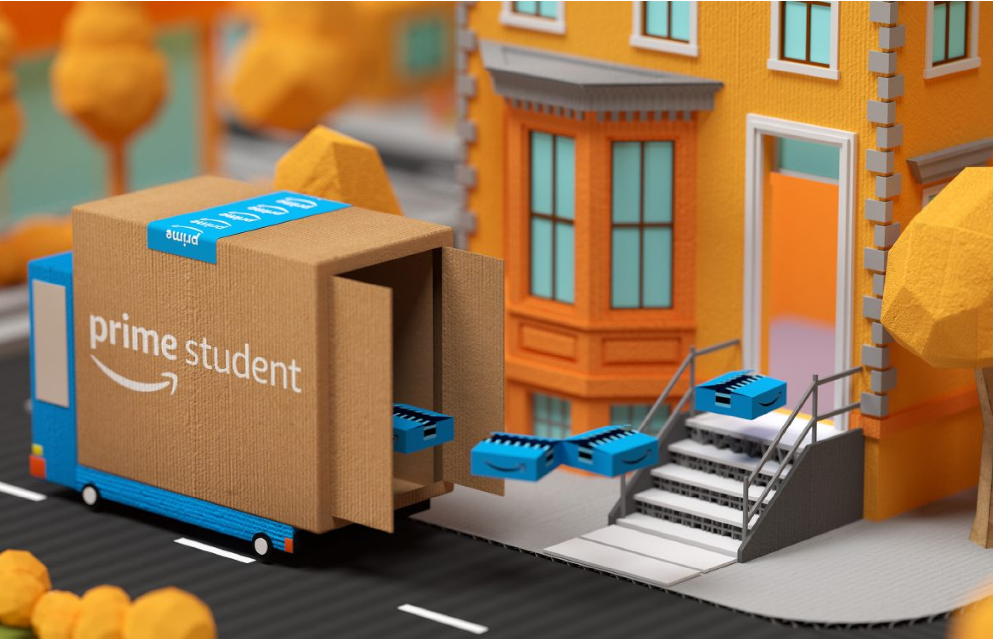 Amazon — Campaign identity and key visuals.