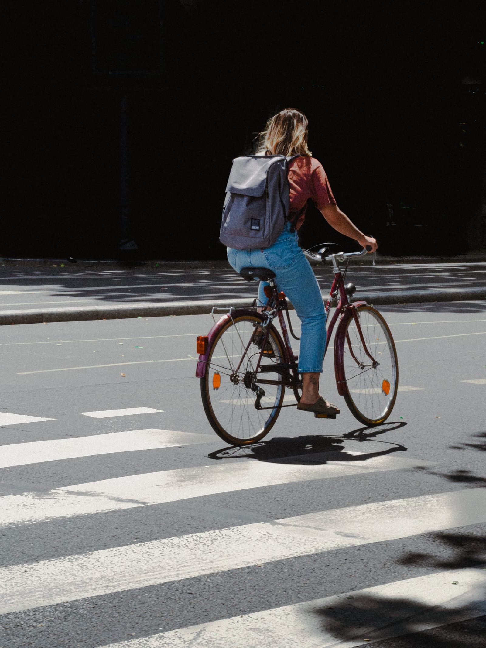 Cyclist — Paris, France