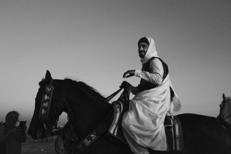 Djerba's Fantasia horse rider