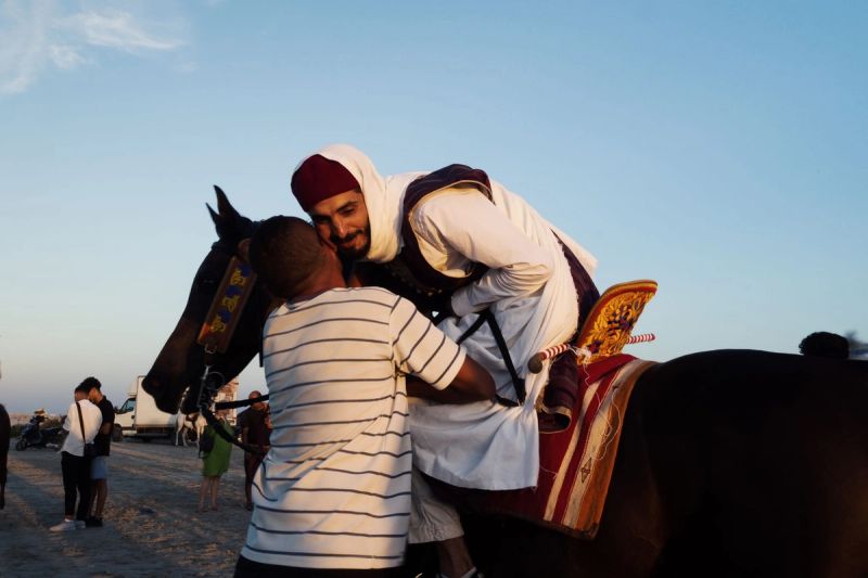 Djerba's Fantasia horse rider