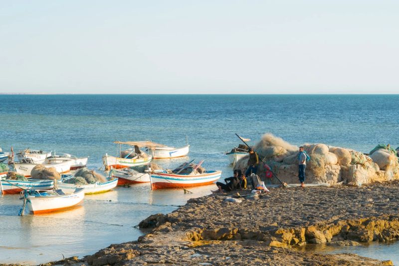 Fishermen [5] — Djerba, Tunisia