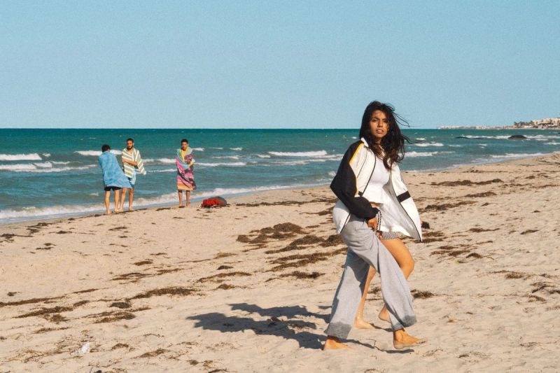 Djerba beach girls, Pt.3 — Triptych