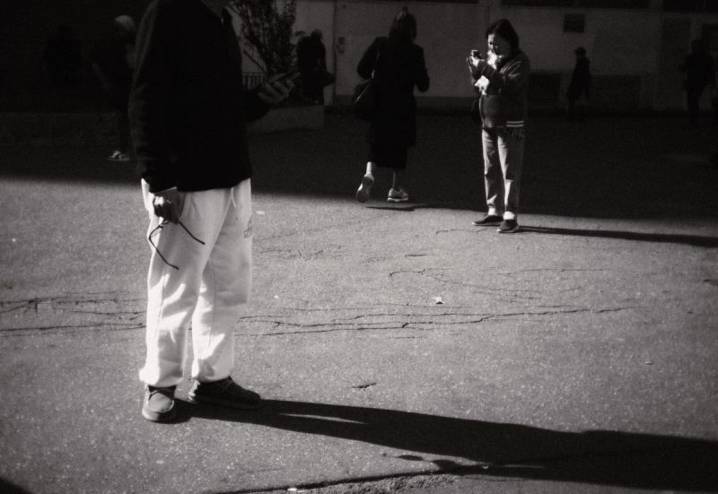 Paris 13 Oreo Chinatown Legs Shadow