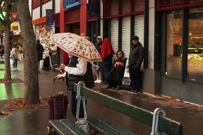 Chinatown and markets in Paris