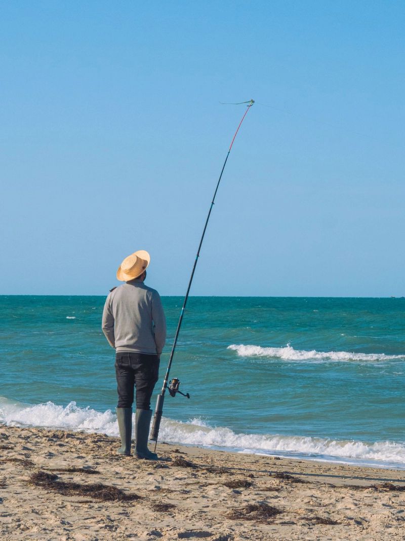 Djerba Beach Fisherman