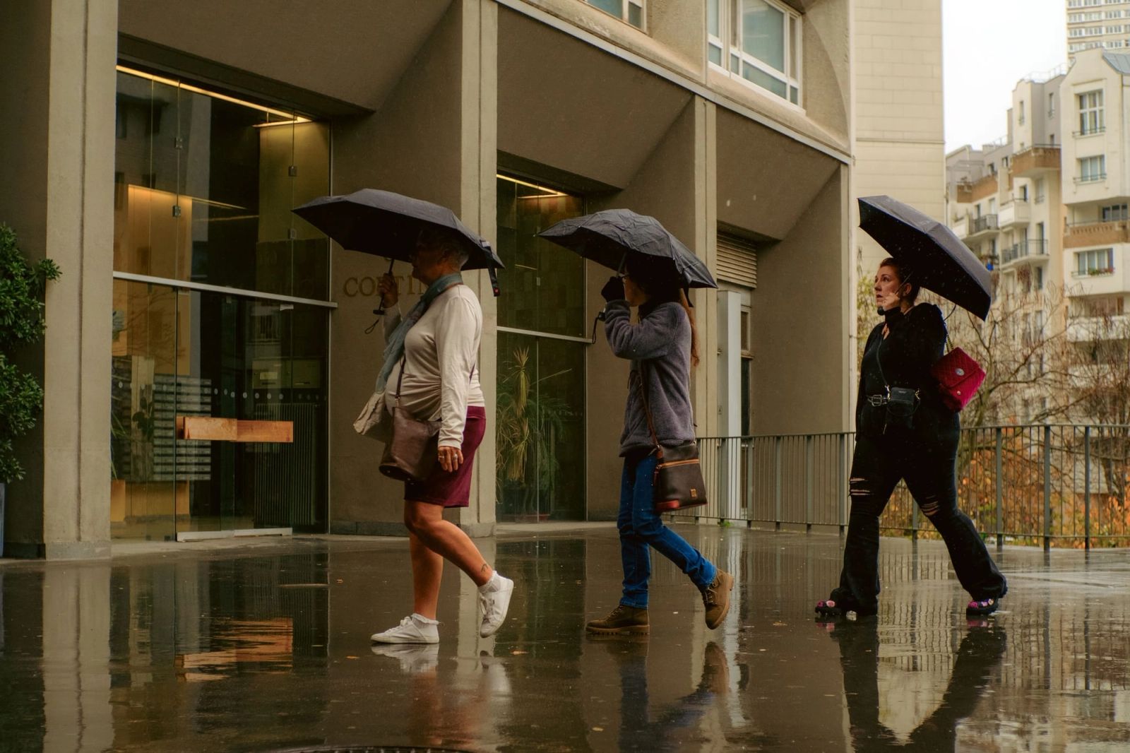 Composition de parapluies - Umbrella composition