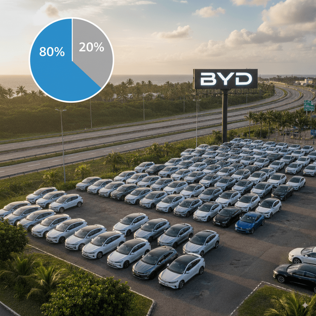 BYD venta vehiculos electricos