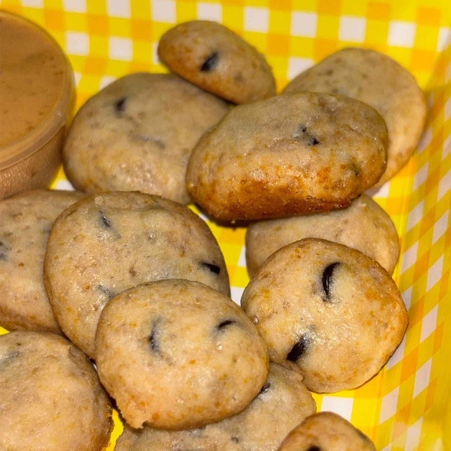Mini chocohip cookies