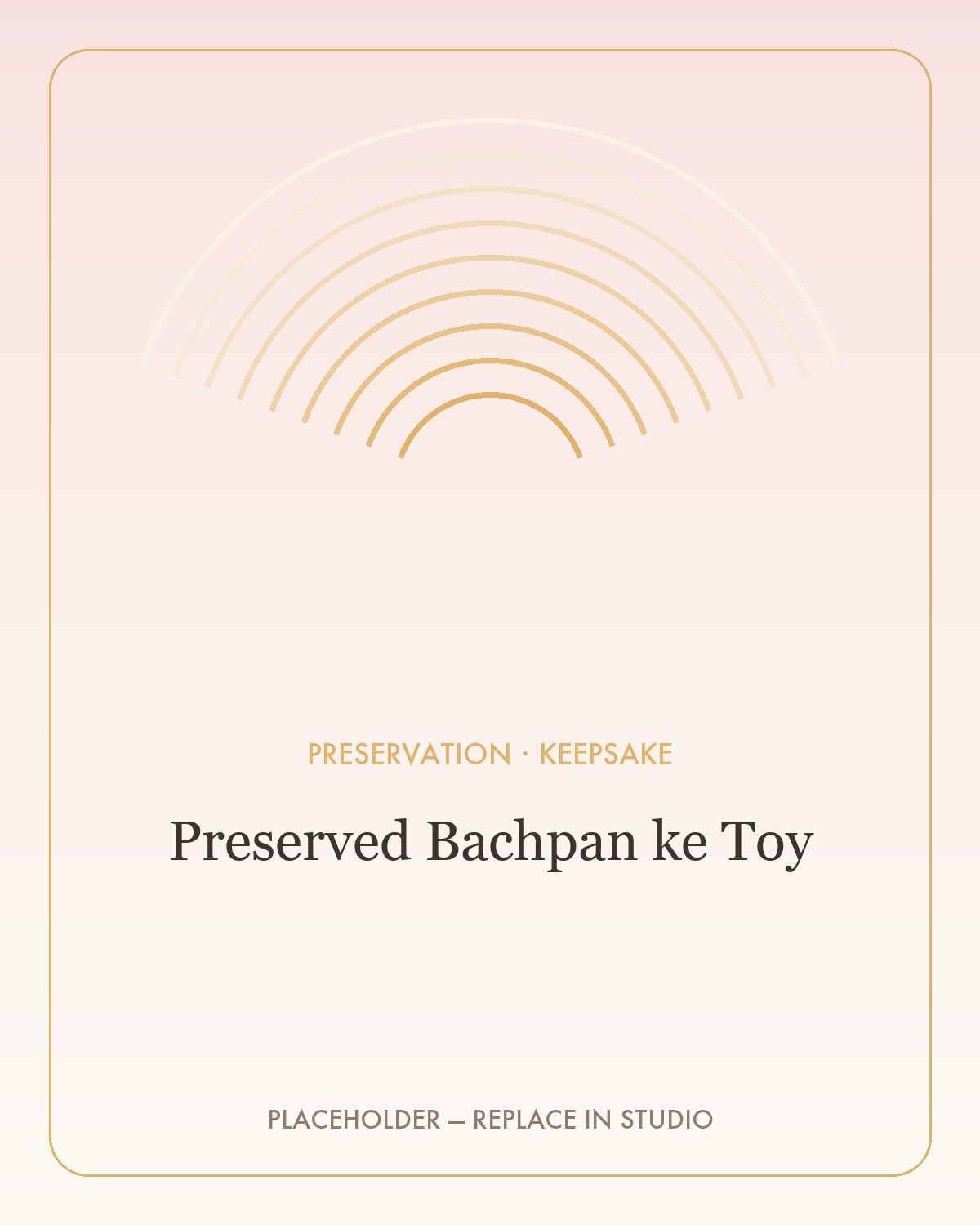 Preserved Bachpan ke Toy