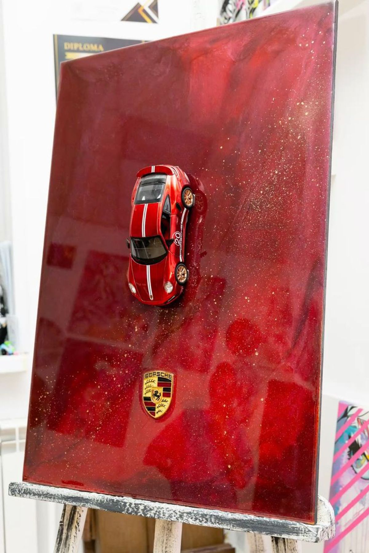 Porsche Resin Car Board