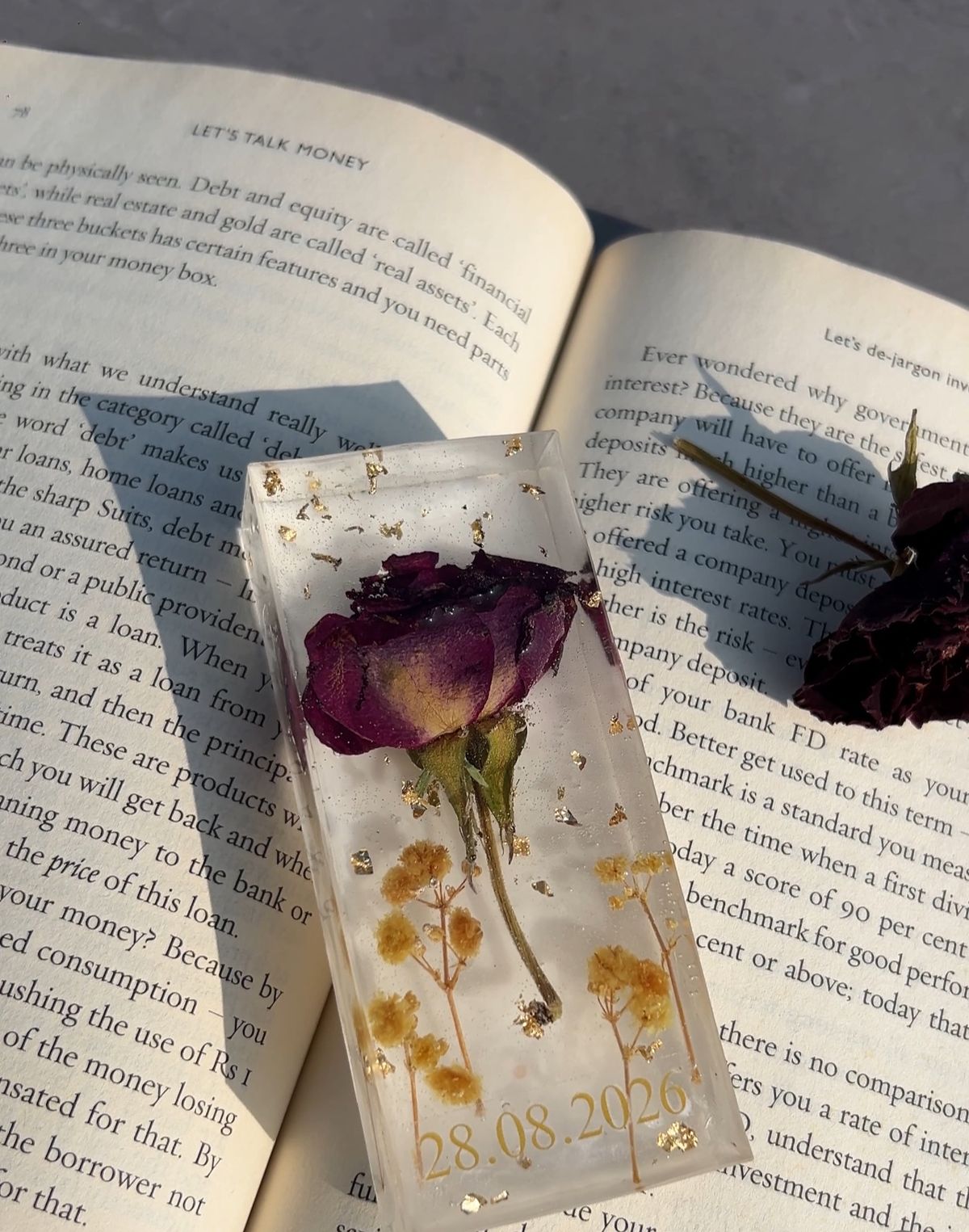 Preserved Rose Block