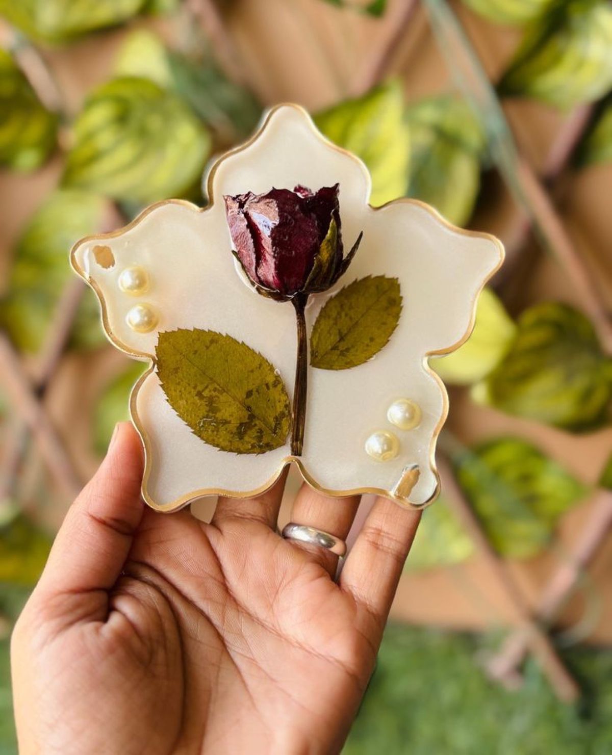 Rosebud Flower Keepsake