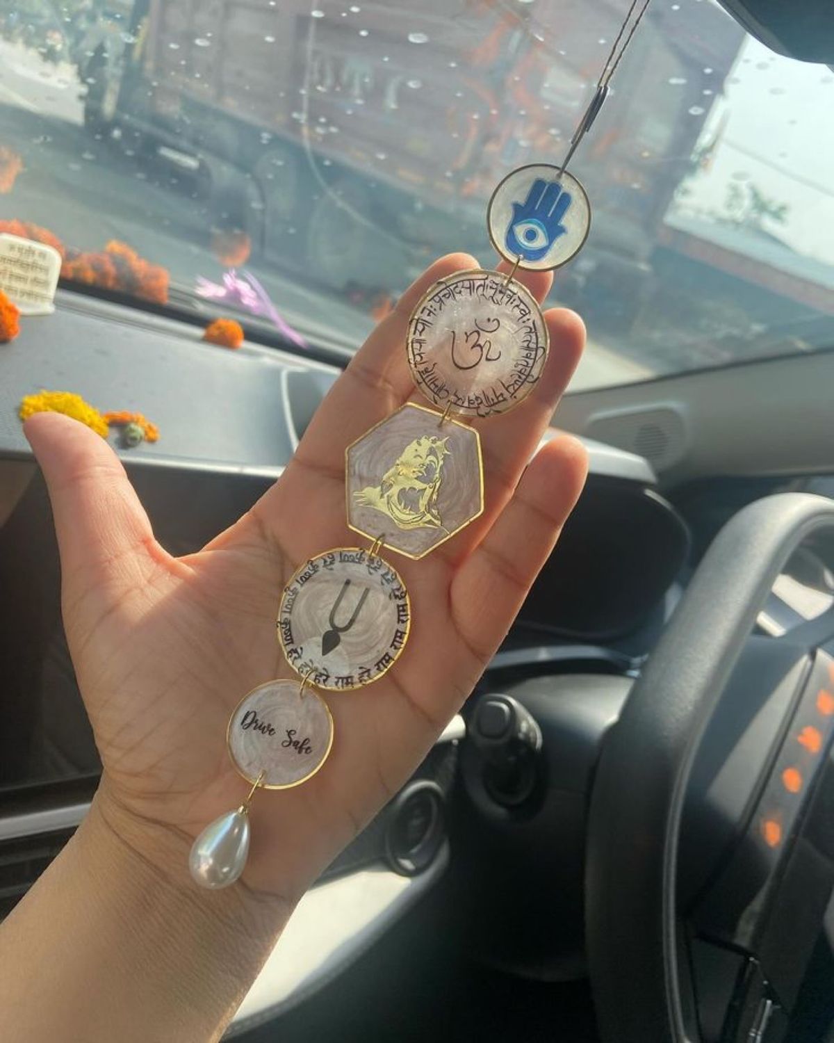Five-Charm Car Hanging