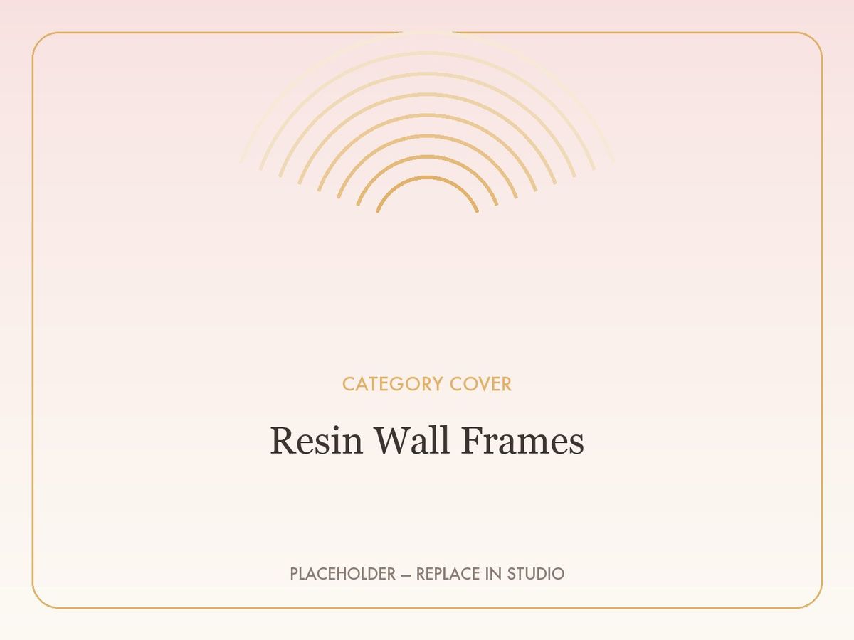 Resin Wall Frames