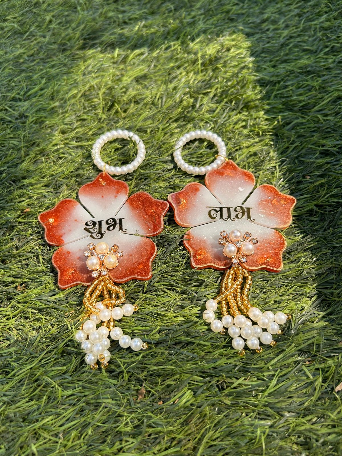 Shubh Labh Hanging Pair
