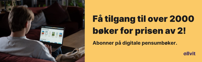 Få tilgang til over 2000 bøker for prisen av 2 - abonner på digitale pensumbøker. Grafisk.